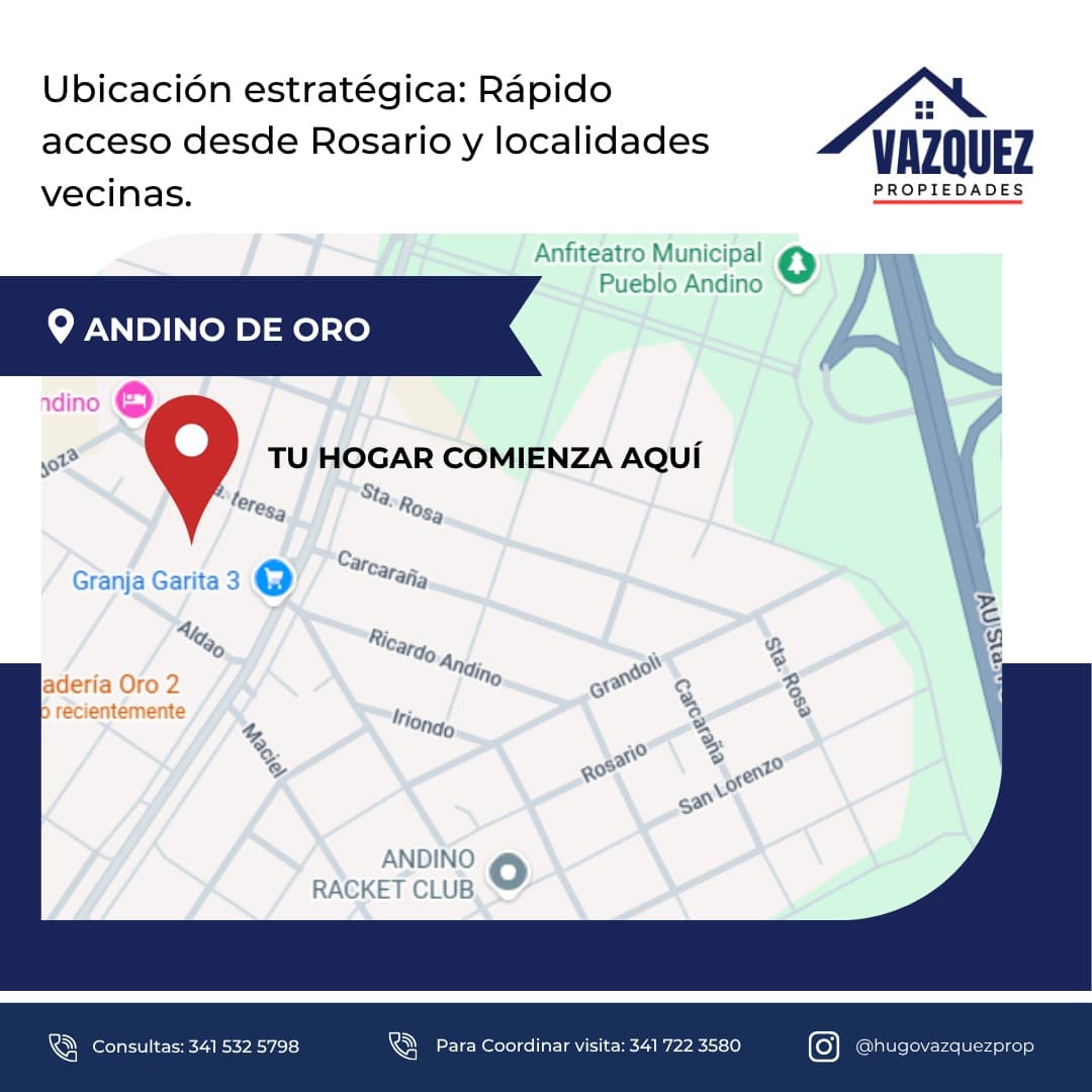 Lote en barrio residencial Andino de Oro — imagen 2 de 2